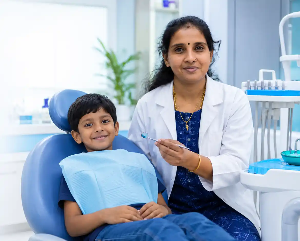 Pediatric Dentist in Vellore providing child-friendly dental care